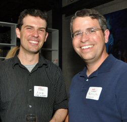 Urban Dictionary's owner and former Google employee Aaron Peckham with Google's former head of penalties Matt Cutts